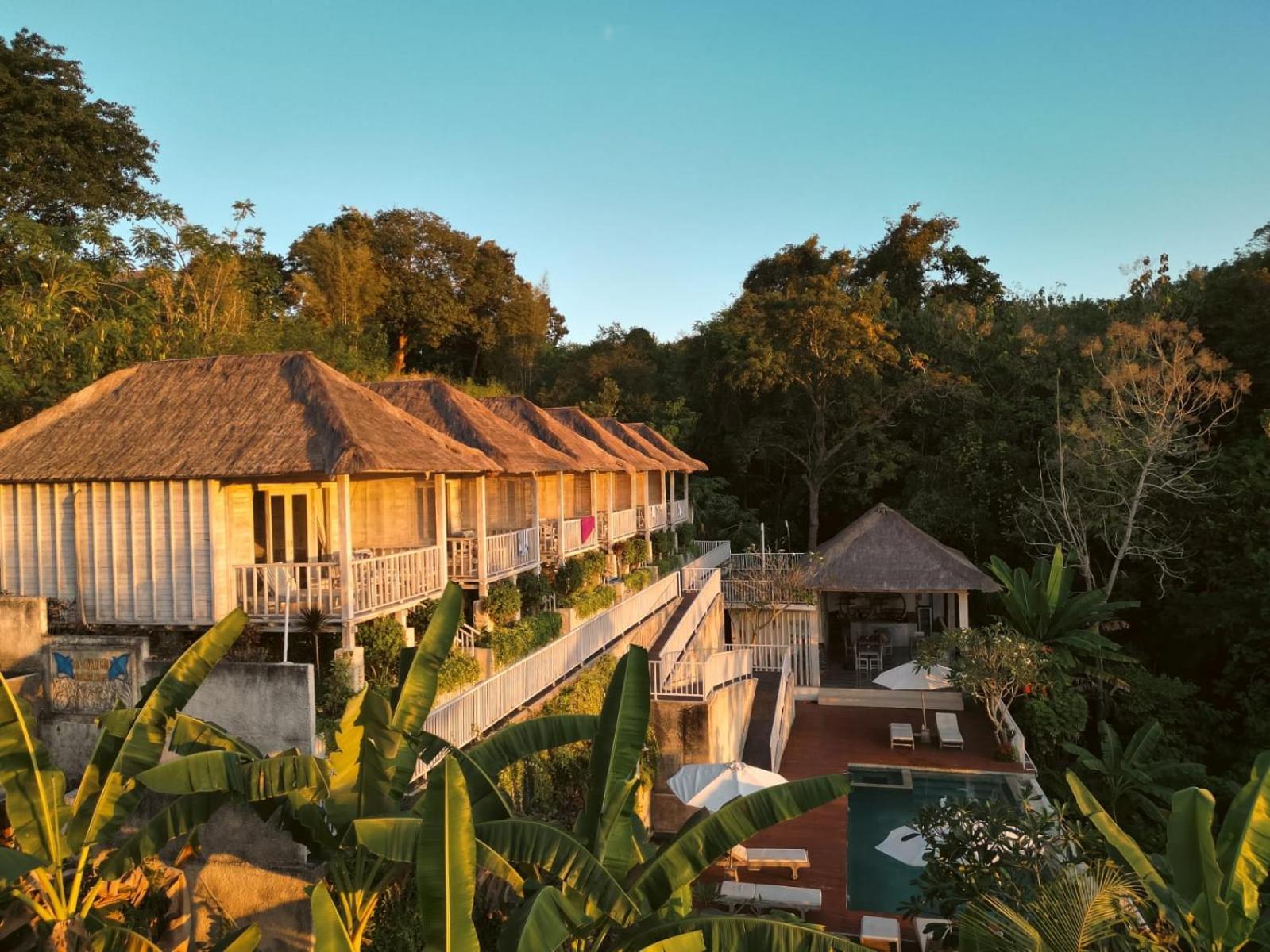 La Gautch Bungalow レンボンガン島 エクステリア 写真