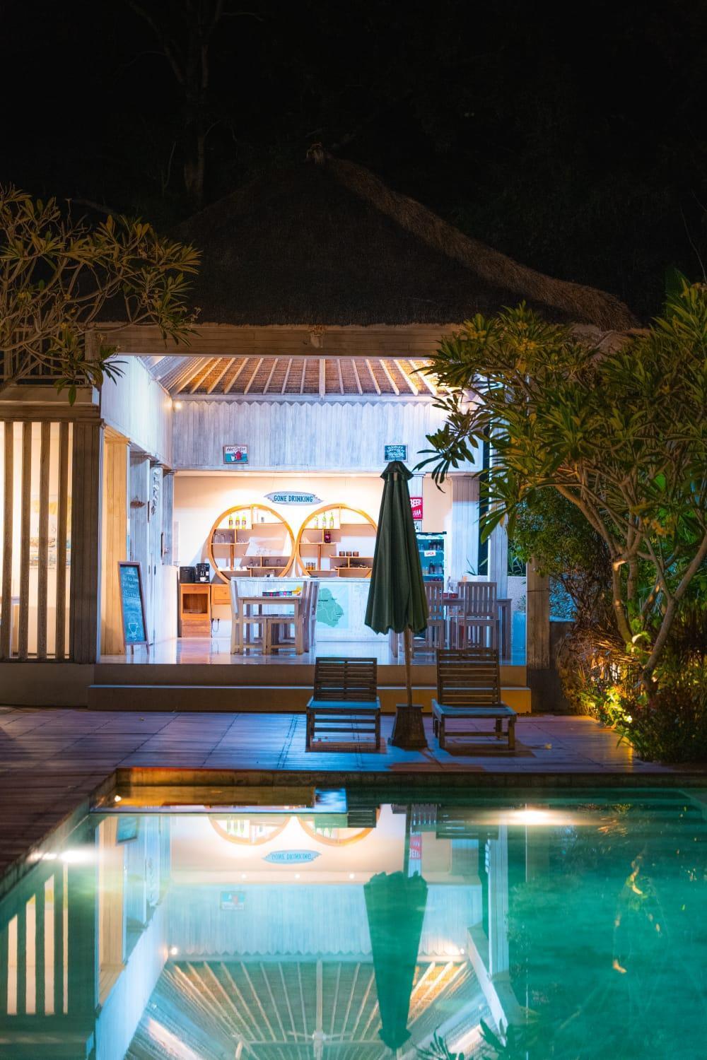 La Gautch Bungalow レンボンガン島 エクステリア 写真